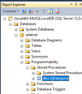 Stored procedures