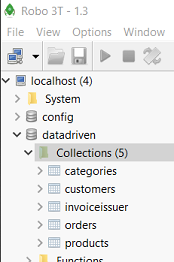 Robo3T Collections